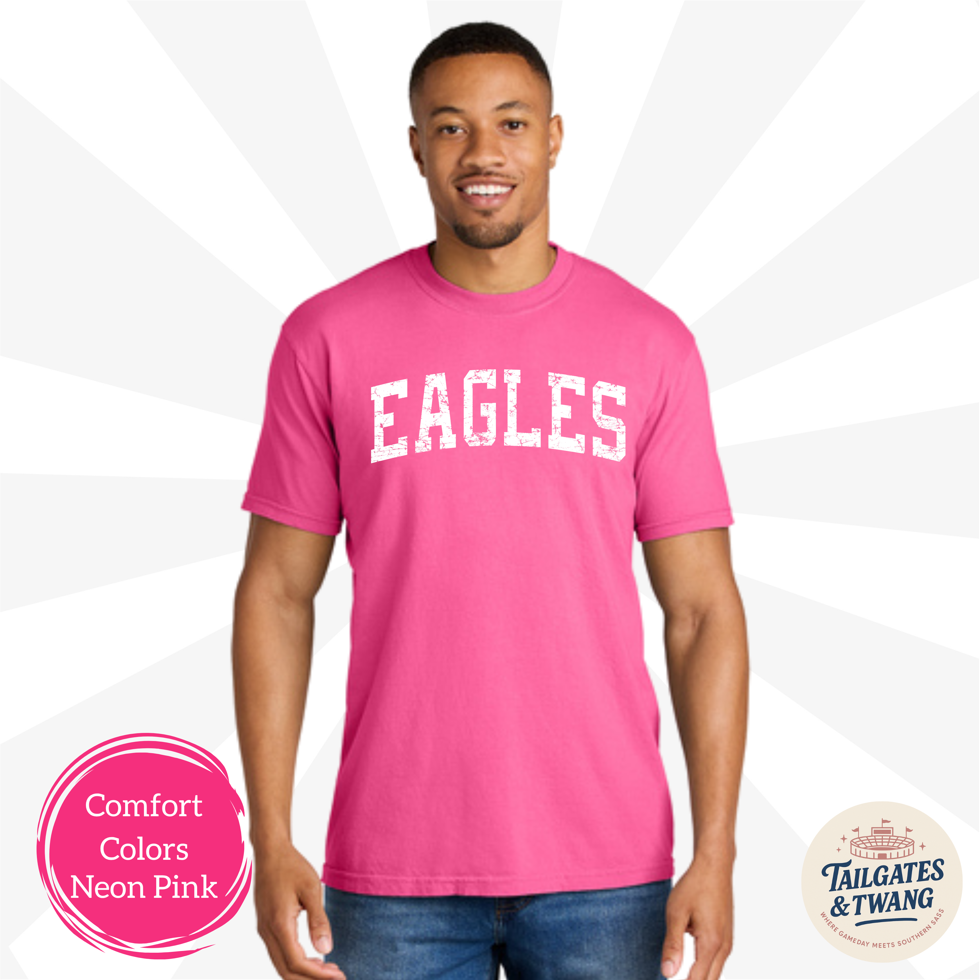 Eagles Pink – Tailgates & Twang