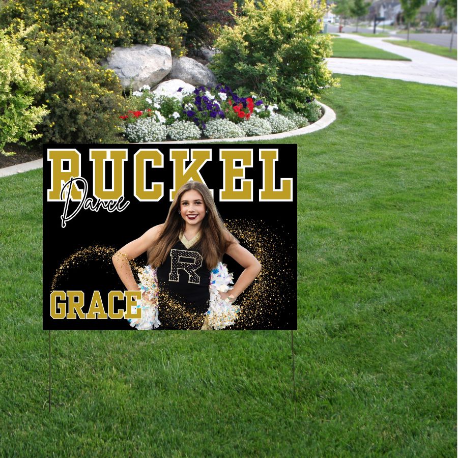 Ruckel Dance Yard Sign